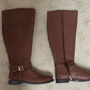 Reaction Kenneth Cole Brown  Knee high Boots new!